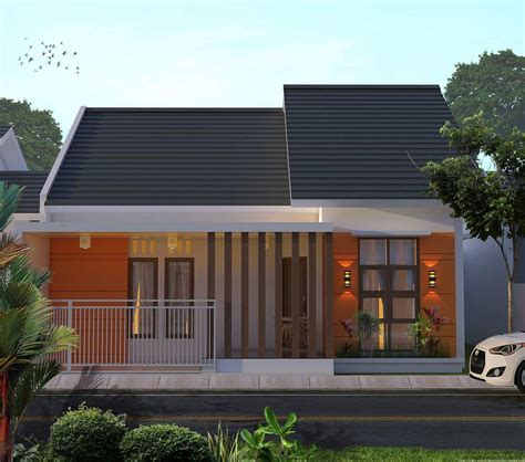 Denah rumah minimalis lebar 6 meter, info penting! 37 Trend Desain Tampak Depan Rumah Minimalis 1 Lantai ...
