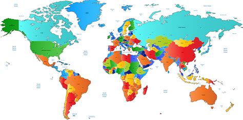 Download World Area Map Free Transparent Image Hq Hq Png Image Freepngimg
