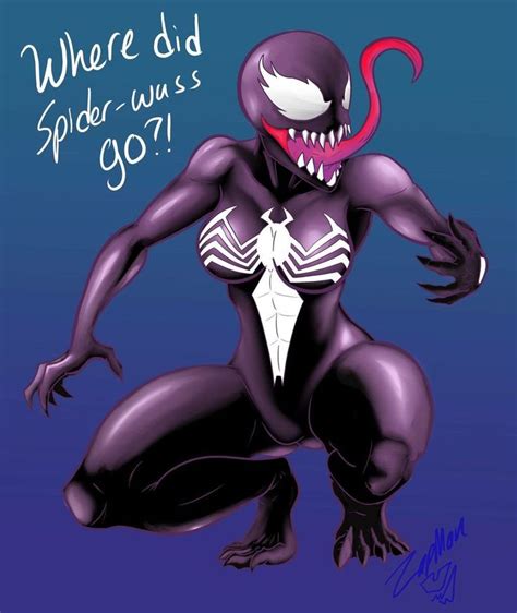 she venom by zapman502 symbiotes marvel marvel art venom art