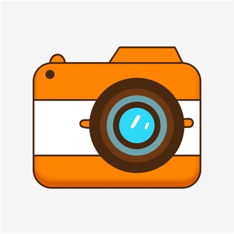 Clip Artorangecameras And Opticscameraillustrationicongraphics