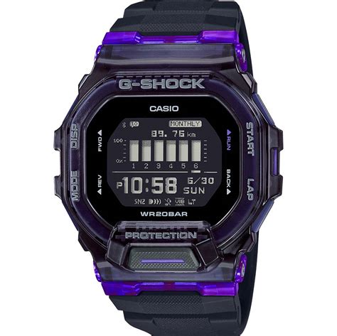 Buy G Shock Gbd200sm 1a6 G Squad Vital Colour Series Smart Phone Link And Pay Later Humm