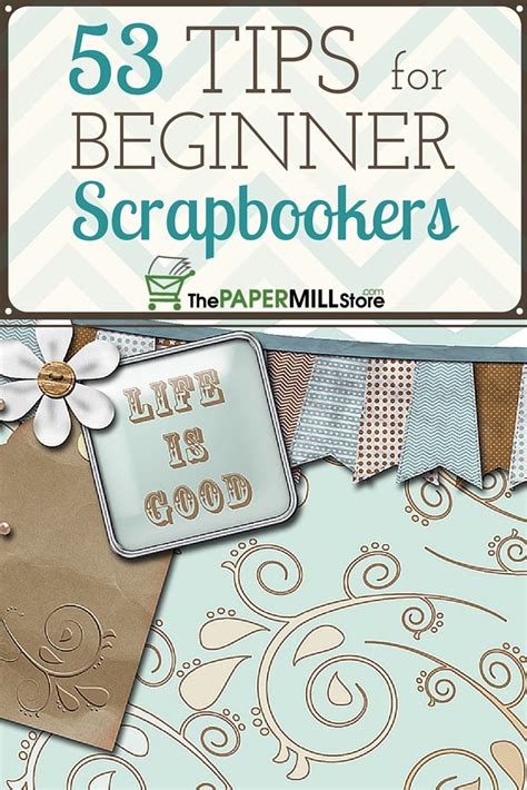 53 Tips For Beginner Scrapbookers The Paper Blog Scrapbook Book