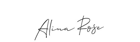 95 Alina Rose Name Signature Style Ideas Good Online Signature
