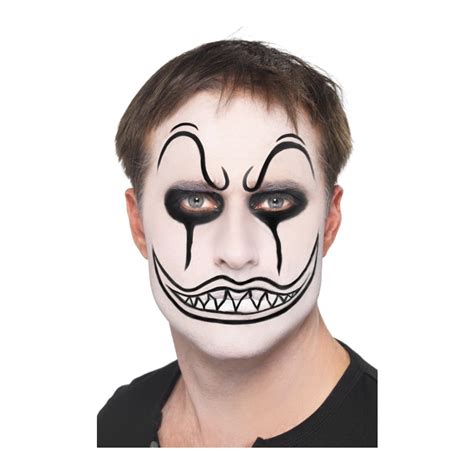 maquillage de clown terrifiant