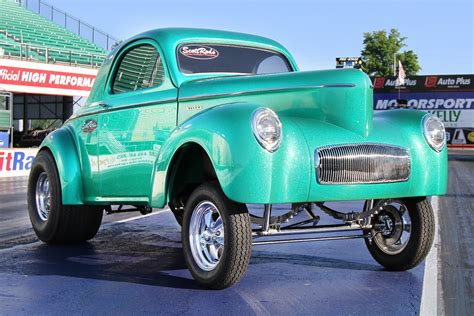 1941 Willys Gasser Style Coupe Scottrods
