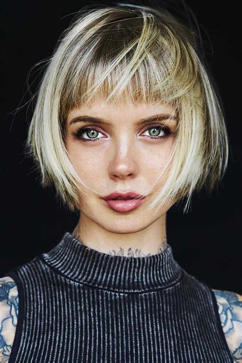 30 Flirty And Chic Ideas Of Wearing Short Hair With Bangs Today