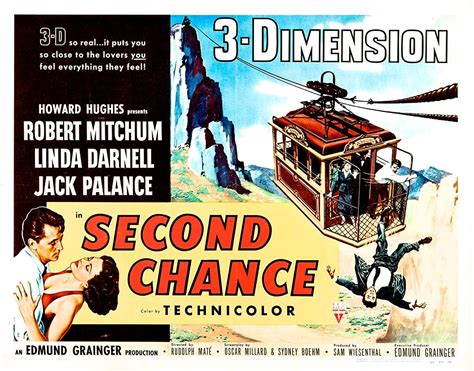Descend into the depths of the past when it turns out that both of them need a second chance. Second Chance (1953) dvd-r Director: Rudolph Maté Writers ...