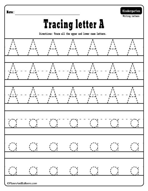 Alphabet Tracing Worksheets Perfect Alphabet Activities For Learning