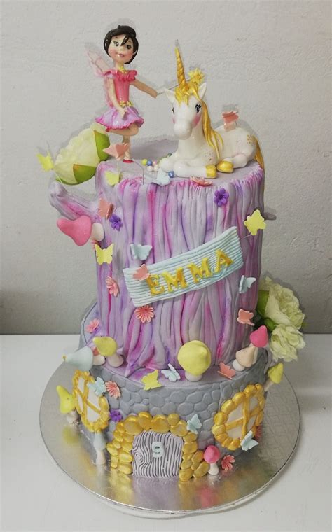 Unicorn Fairy Cake Fairy Cakes Themed Cakes Cake