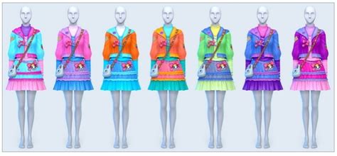 Harajuku Dress At Pickypikachu Sims 4 Updates