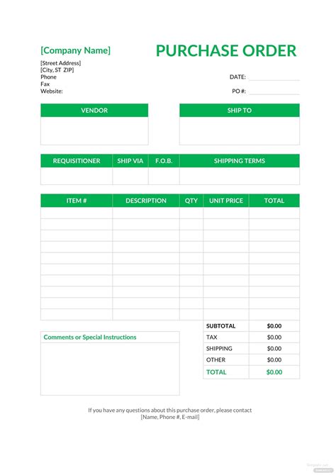 A purchase order is much more than just a form; Blank Purchase Order Form Pdf Why Is Blank Purchase Order ...