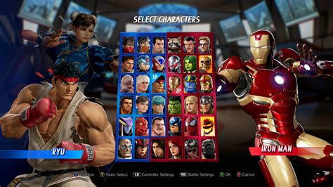 Marvel Vs Capcom Infinite Characters Full Roster Of 36 Fighters Altar Of Gaming