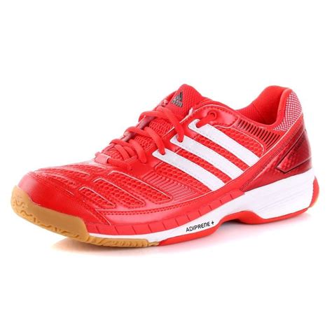 Adidas Bt Feather Red Shoes Badminton Mens Shoes Squash Men