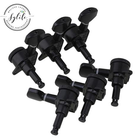Black Auto Lock String Guitar Tuning Pegs Machine Heads 3l3r Guitar Parts And Accessories