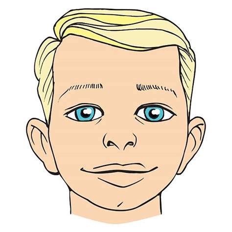 Person With Blonde Hair And Blue Eyes Clipart 20 Free