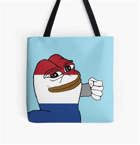 Punching Pepe Netherlands Tote Bag For Sale By Meme Magician