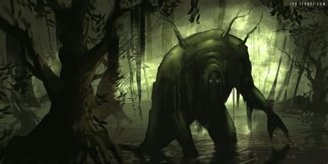 Swamp Creature By Ianllanas On Deviantart