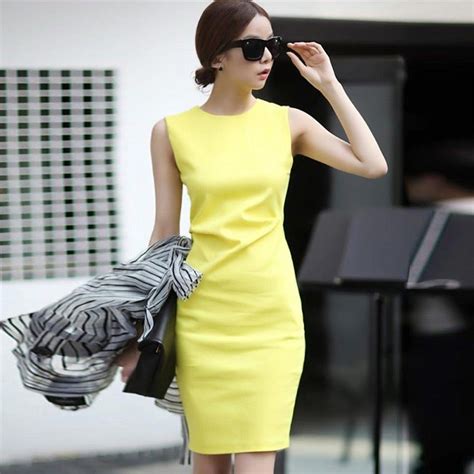 2019 elegant office lady dress summer women wear to work clothes bodycon business casual party