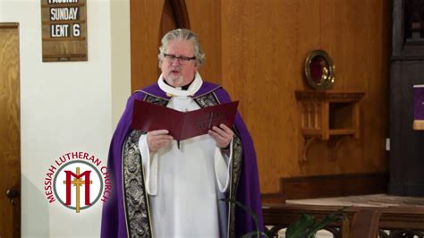 Messiah Lutheran Church Of Staten Island Presents Palm Sunday Service 4