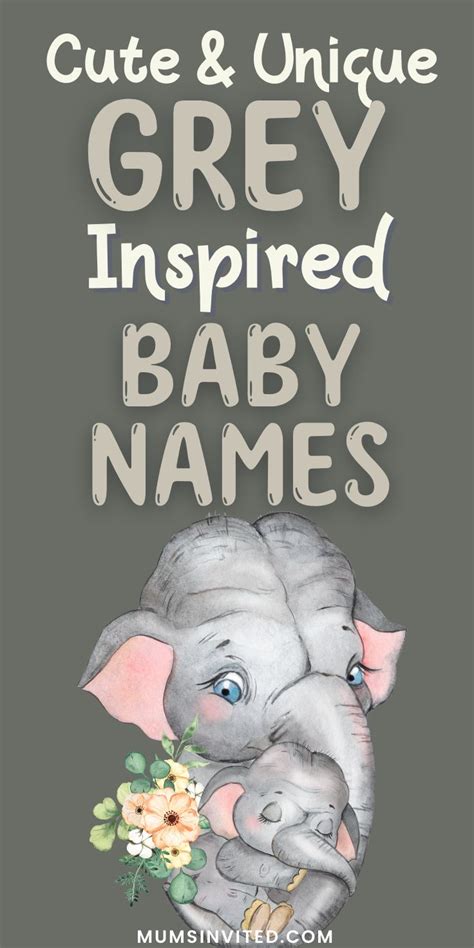 Boy And Girl Names That Mean Grey Gray Or Silver Christian Baby