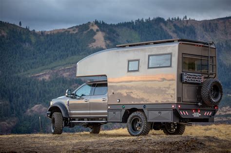 Camper On Flatbed Truck Campingjulj