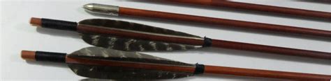 Traditional Wooden Arrows For Hunting Or Target Practice My Archery