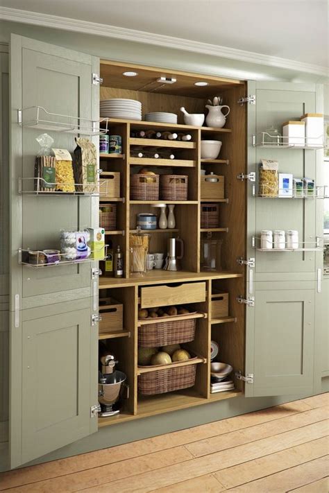 30 Kitchen Pantry Cabinet Ideas For A Well Organized Kitchen