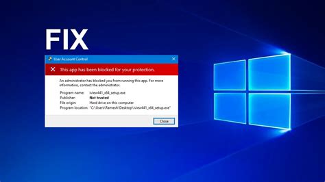 This App Has Been Blocked For Your Protection In Windows How To Fix Mypc Guru