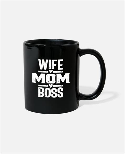 Wife Mom Boss Mug Tiniven