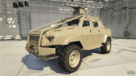HVY Insurgent Pick-Up Custom von GTA 5 - Merkmale, Beschreibung und