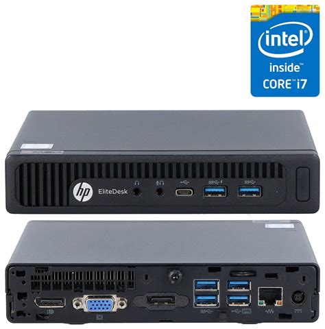 Hp Elitedesk 800 G2 Micro Mini I7 6700t 816gb 240480960gb Ssd