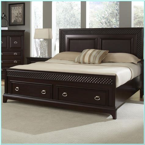 Bed Frame King With Drawers Bed Frames Ideas