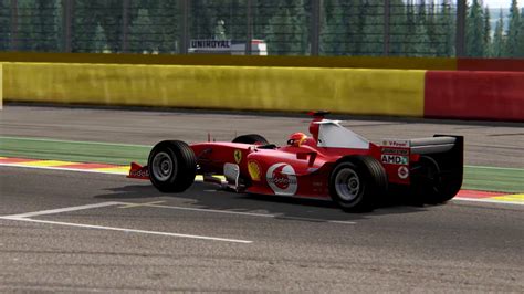 Ferrari F2004 Spa Francorchamps Assetto Corsa YouTube