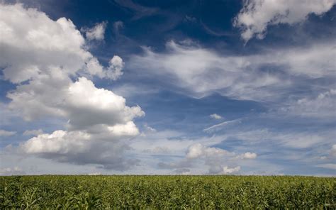 Clouds Blue Sky Widescreen Landscapes Wallpapers Background