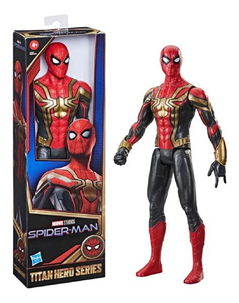 Marvel Titan Hero Spiderman No Way Home Iron Spider 30 Cm Harpies Bazaar