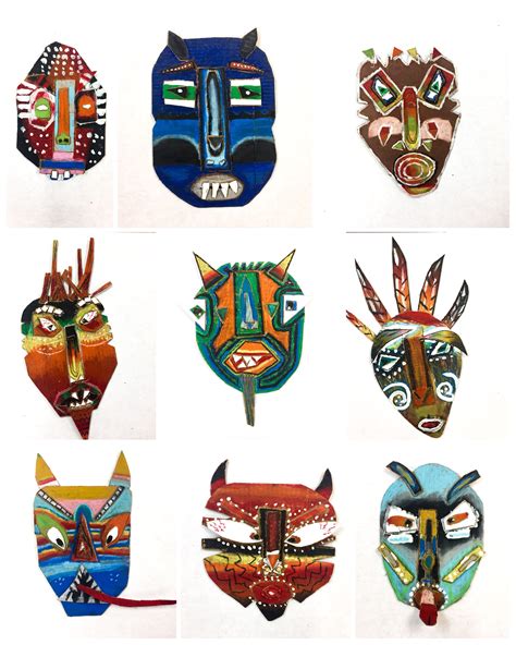Expressive Masks Picasso And African Art That Art Teacher African