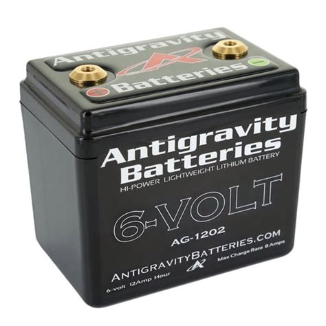 Antigravity Batteries Lightweight Lithium Ion 6 Volt Motorcycle