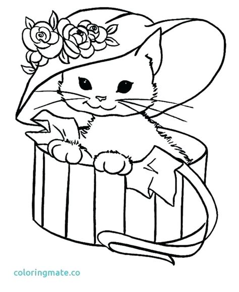 The dignified and docile persian cat is known for being quiet and sweet. Persian Cat Coloring Pages at GetColorings.com | Free ...