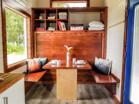 Tiny House With Murphy Bed Dining Set For Sale
