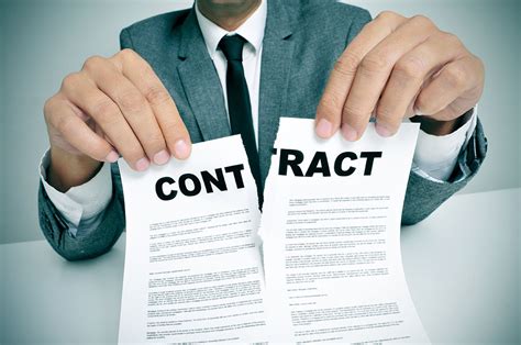 Canceling A Contract Consumer And Business