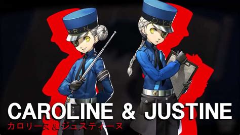 Persona 5 English Caroline And Justine Character Trailer Persona Central
