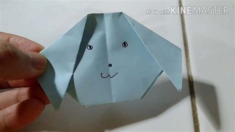 Searching tags:origami burung bunga pesawat bintang perahu. Cara membuat kepala anjing dari kertas origami - YouTube