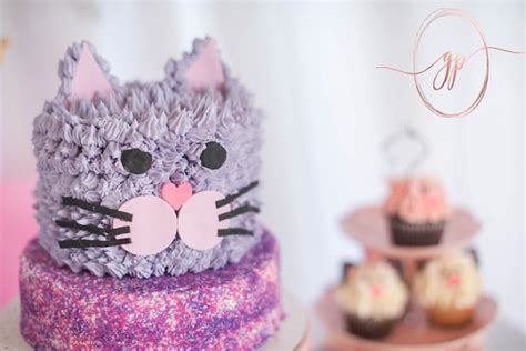 Buy cat cake decorations and get the best deals at the lowest prices on ebay! 30 Cute Cat Birthday Party Ideas - Pretty My Party - Party ...