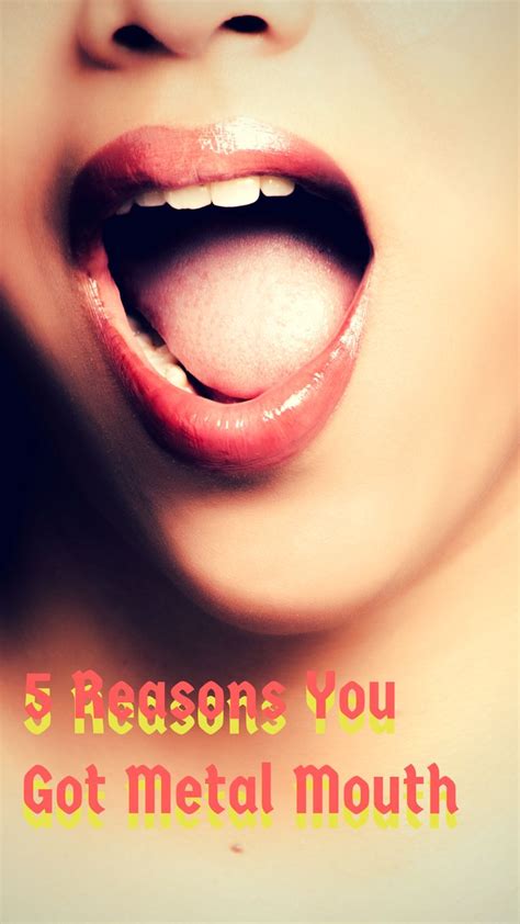 5 Reasons You Get a Metallic Taste in Your Mouth (And How to Avoid It ...