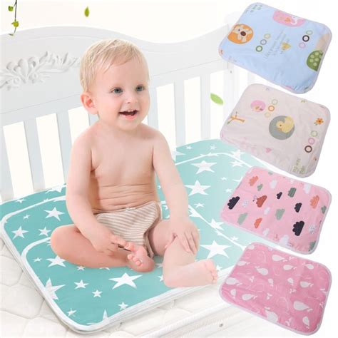 3545cm Baby Changing Pad Reusable Washable Foldable Waterproof