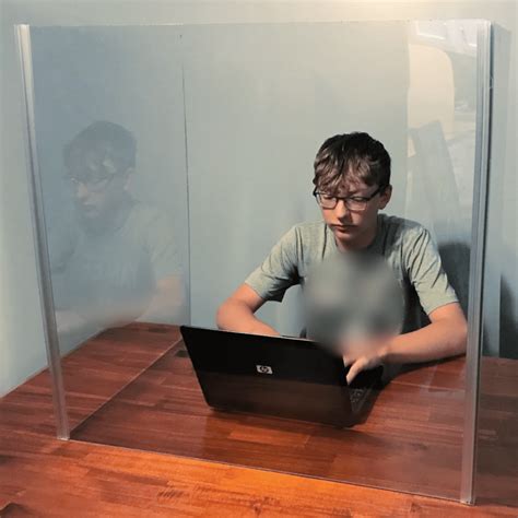 sneeze guard for classrooms clear plexiglass protective barrier tall cough shield cubicle