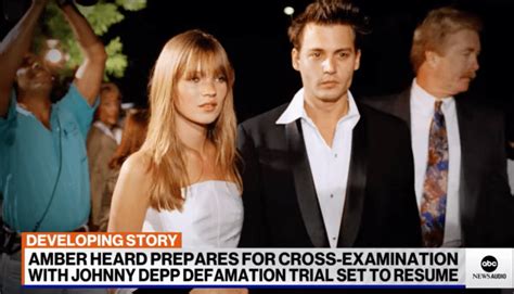 Johnny Depp S Ex Kate Moss Testifies Denies He Pushed Her Down Stairs Inside The Magic