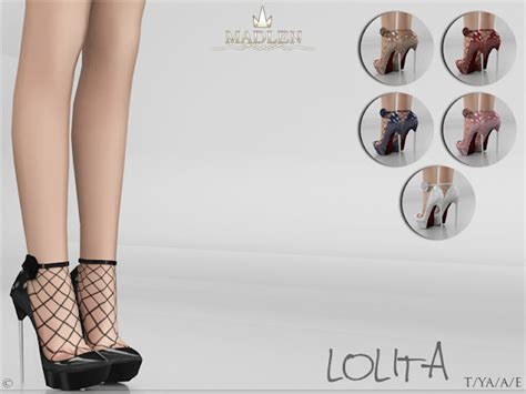 Sims 4 Ccs The Best Madlen Lolita Shoes By Mj95