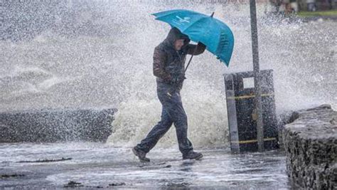 Country Braced For Gale Force Winds And Heavy Rain From