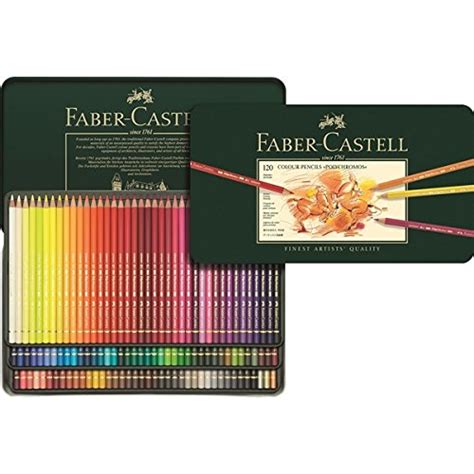 Faber Castell Polychromos Colored Pencil Set In Metal Tin 120pc Buy